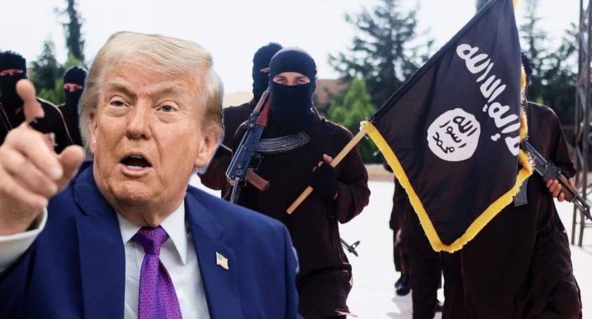 Prezydent USA Donald Trump podczas wystąpienia publicznego – ogłoszenie likwidacji zastępcy dowódcy ISIS Abu-Bilala al-Minukiego w Nigerii, maj 2026