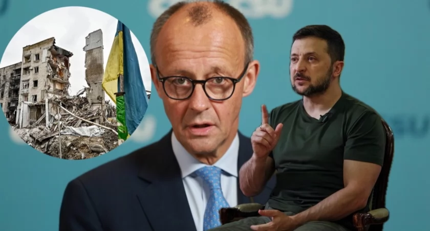 Kanclerz Niemiec Friedrich Merz – propozycja członkostwa stowarzyszonego Ukrainy w Unii Europejskiej list do europejskich przywódców maj 2026
