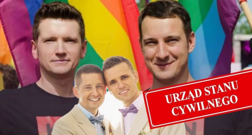 14 maja 2026 roku Jakub Cupriak-Trojan i Mateusz Trojan są pierwszą parą jednopłciową z oficjalnym polskim aktem małżeńskim. Ich 8-letnia batalia sądowa — od Berlina przez TSUE do NSA — otworzyła drogę dla 2000 par czekających na transkrypcję w Polsce.