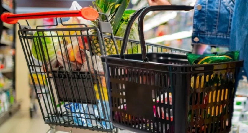 Singiel na zakupach w supermarkecie – koszyk podstawowych produktów 770 zł miesięcznie 21,36% pensji minimalnej kwiecień 2026 raport IMZ UCE Research
