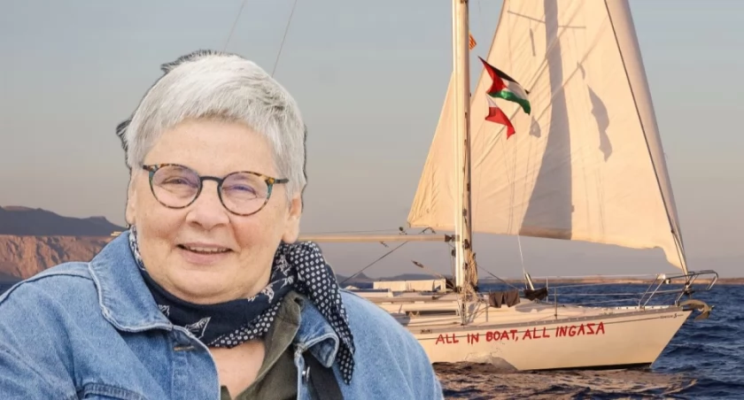 Janina Ochojska założycielka Polskiej Akcji Humanitarnej podczas wywiadu o pomocy humanitarnej dla Strefy Gazy 2025