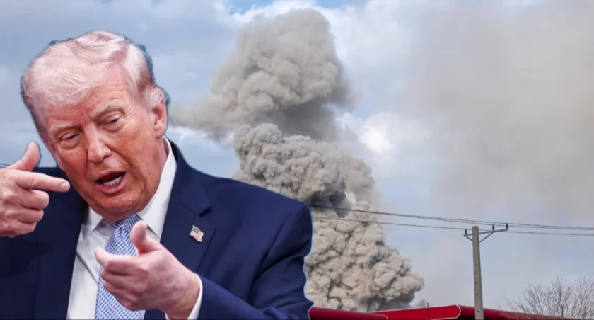 Prezydent Donald Trump podczas posiedzenia gabinetu – komentarz o negocjacjach z Iranem groźba dokończenia operacji wojskowej drugi atak USA w tygodniu maj 2026