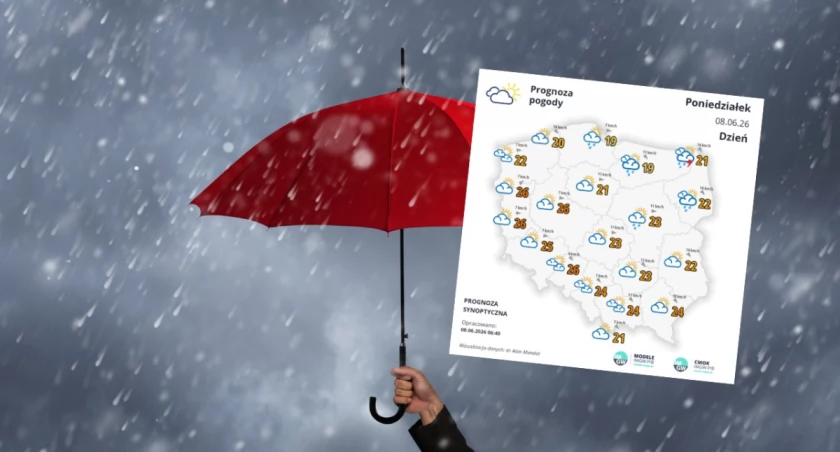 Ciepłe powietrze nad Polską przyniesie wysokie temperatury, ale także warunki sprzyjające gwałtownym burzom