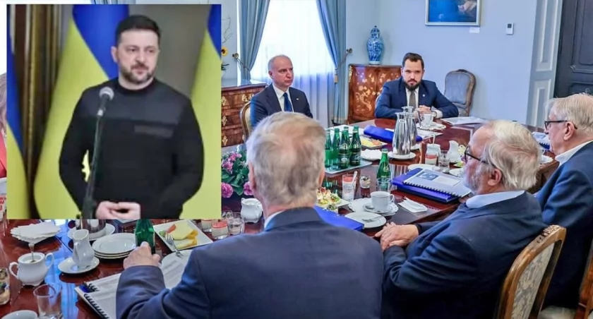 Prezydent Ukrainy Wołodymyr Zełenski otrzymał Order Orła Białego w 2023 roku. Kapituła Orderu rozpatruje w Juracie wniosek o odebranie mu tego odznaczenia