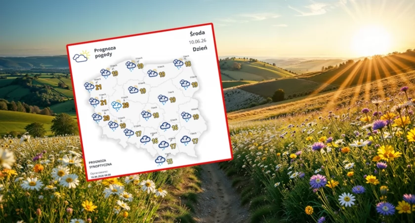 Nad Polską przechodzi front atmosferyczny. Prognozowane są ulewy, burze i ochłodzenie w całym kraju
