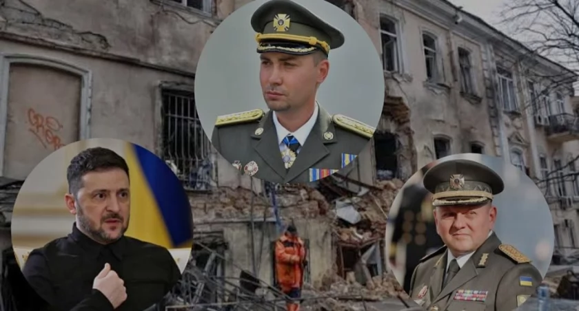 Kyryło Budanow, Walerij Załużny i Wołodymyr Zełenski należą dziś do najbardziej wpływowych i najbardziej ufanych postaci życia publicznego na Ukrainie – wynika z najnowszego sondażu KMIS