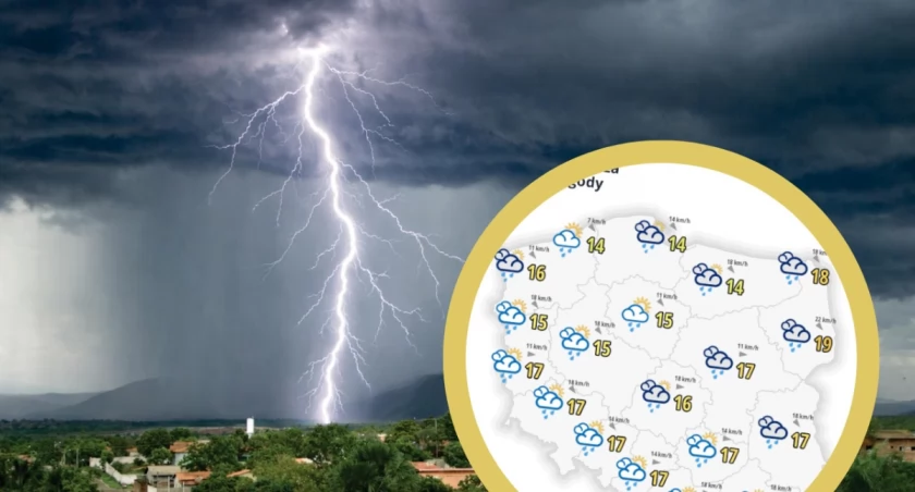 Najwyższy poziom ostrzeżeń pogodowych obowiązuje w części kraju. Synoptycy alarmują o ryzyku podtopień i gwałtownych wzrostów wód