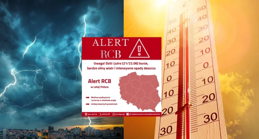 Niebezpieczna pogoda w Polsce. Alerty IMGW II stopnia obejmują większość kraju. Sprawdź, gdzie będzie najgorzej