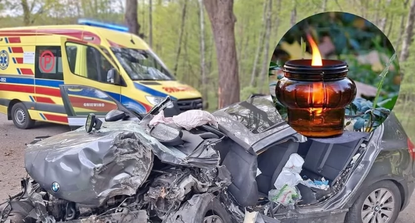 Do tragedii doszło w sobotę przed godziną piątą rano na drodze gminnej w Postolinie. BMW na łuku drogi zjechało na pobocze, dachowało i uderzyło w nasyp. Zginęły cztery osoby, wśród nich 12-letnia dziewczynka