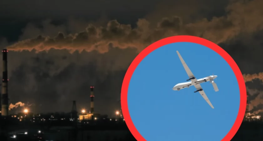 Atak Ukraińskich dronów na Rosję. Zniszczenia, brak prądu i ofiary śmiertelne