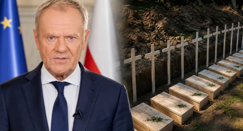 Premier Donald Tusk zapowiedział budowę Muru Pamięci w Warszawie z nazwiskami ofiar zbrodni wołyńskiej i wojen XX wieku w Ukrainie