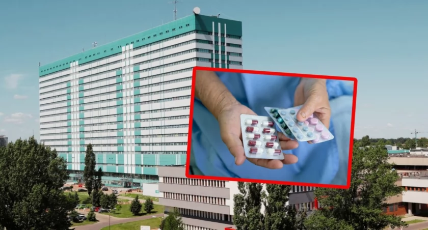 Budynek Centralnego Szpitala Klinicznego Uniwersytetu Medycznego w Łodzi, w którym doszło do sporu dotyczącego dostępności programów lekowych dla pacjentów onkologicznych