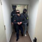 Zatrzymanie Gruzinów z nielegalną bronią. Zdjęcia z 
KRP I – ŚRÓDMIEŚCIE
