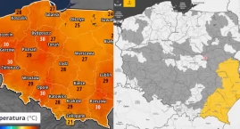 Prognoza pogody w Polsce. IMGW wydał ostrzeżenia przed burzami i mgłą. 