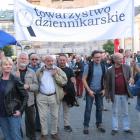 Andrzej Krajewski na zgromadzeniu Towarzystwa Dziennikarskiego 