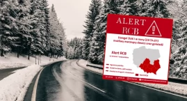 IMGW ostrzega: Marznące opady i gołoledź w 10 województwach. Wydano alert RCB