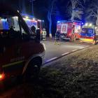 Wypadek w Modrze – zdjęcia z Ochotnicza Straż Pożarna w Stęszewie 