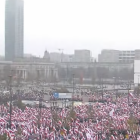 Marsz Niepodległości 2025 – zdjęcia z lotu ptaka