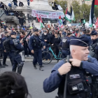 protest przeciwko wojnie w Strefie Gazy. Wielka manifestacja propalestyńska w Hiszpani 