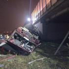 Wypadek autobusu na A4 – KP PSP Zgorzelec