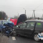 Zdjęcia z miejsca wypadku w miejscowości Rajec – KMP Radom