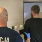Zdjęcie z zatrzymania porywaczy. Polak i Białorusin w rękach policji