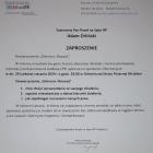 Zaproszenia na spotkanie wysłane przez stowarzyszenie 