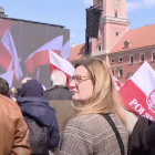 Partyjny marsz 1000-lecia Korony Polskiej organizowany przez PiS w połączeniu z wiecem...