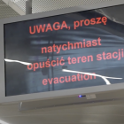 Pożar metra linii M1 w Warszawie – zdjęcia z akcji ratunkowej