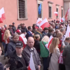 Partyjny marsz 1000-lecia Korony Polskiej organizowany przez PiS w połączeniu z wiecem...
