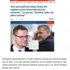 Wniosek Krzysztofa Brejzy o ściganie Michała Wosia za opróżnienie konta bankowego przed...