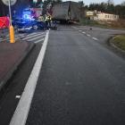 TRAGICZNY WYPADEK NA DW 618. - zdjęcia z KPP w Pułtusku