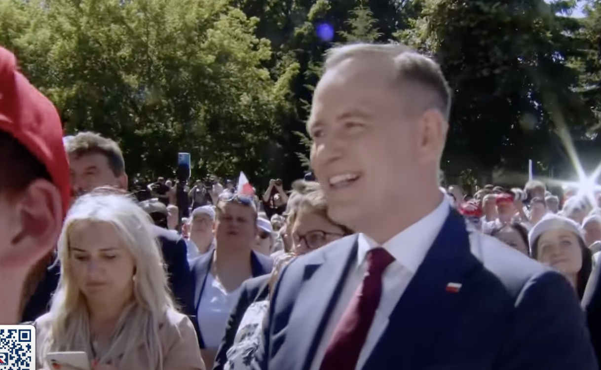 Karol Nawrocki w Pułtusku 