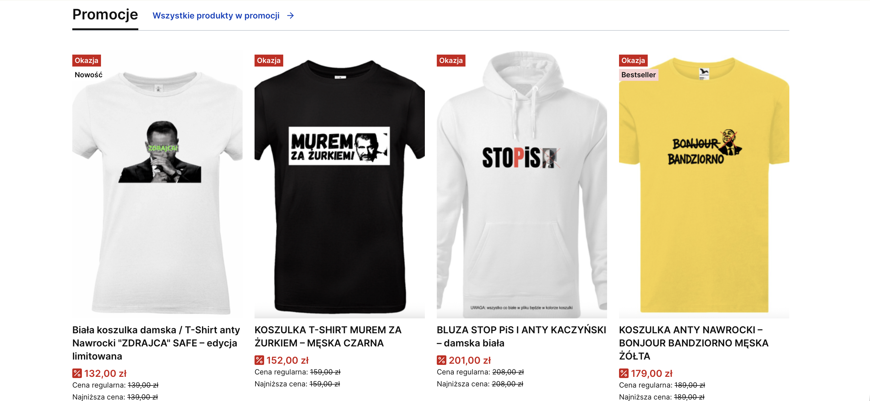 Screen promocji w sklepie ANTYprawak.pl