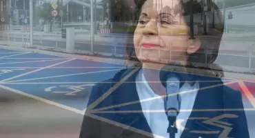 Anna Paluch parkuje na 