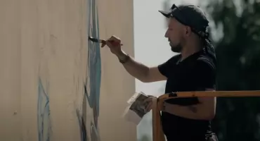 Lublin dziękuje za solidarność z Ukrainą. Powstaje wyjątkowy mural wdzięczności