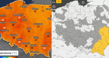 Prognoza pogody w Polsce. IMGW wydał ostrzeżenia przed burzami i mgłą. 