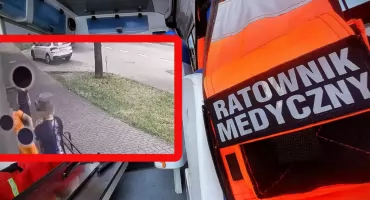 Trzcianka: Atak na ratownika medycznego. Medyk wyszedł z karetki i został pobity