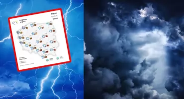 Alerty pogodowe IMGW. Wiadomo, gdzie będzie burza i ulewny deszcz 