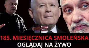 Trwa 185. miesięcznica smoleńska – transmisja na żywo. Tu oglądaj relację wideo online