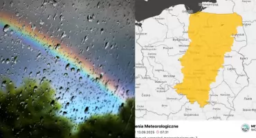 Pogoda na weekend w Polsce. Intensywne opady deszczu i grad