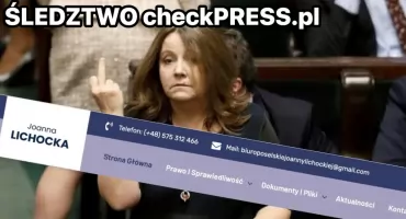 Ujawniamy, ile naprawdę kosztowała strona Lichockiej. 86 tys. zł za darmowy silnik 