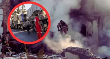 Atak na konwój WHO w obwodzie chersońskim. Pojazdy ONZ spłonęły
