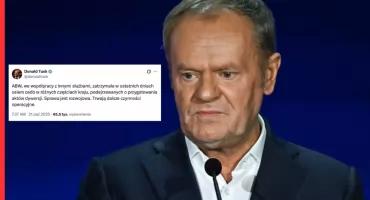 ABW zatrzymała osiem osób podejrzewanych o przygotowania aktów dywersji. Premier Tusk potwierdza akcję