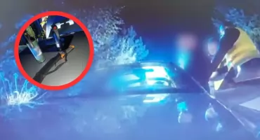 Pościg w Krośnie: 26-latek uciekał audi. Policja była w szoku po tym, co znaleźli w aucie [WIDEO]