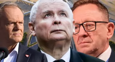 Afera CPK: Tusk komentuje sprzedaż działki – „Cały PiS kradnie”