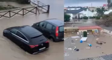 Powódź w Portugalii. Orkan Claudia sieje spustoszenie — są ofiary śmiertelne [WIDEO]