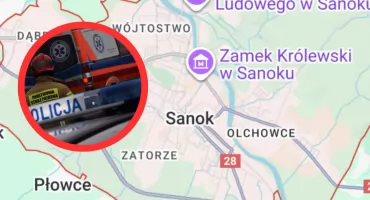 Sanok: Agresywny mężczyzna zaatakował policjantów. W mieszkaniu znaleziono ciało kobiety