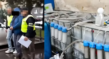 CBŚP rozbija gang alkoholowy. 62 tysiące litrów nielegalnego spirytusu przejęte