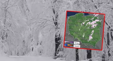 Ostrzeżenie IMGW przez silnym mrozem i zamieciami śnieżnymi. Mgła i wiatr na południu Polski